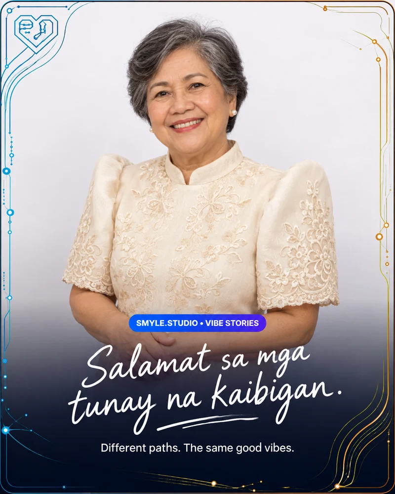 A Tagalog story in a Smyle frame