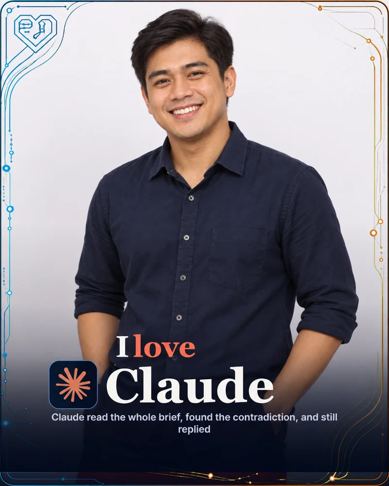 A Tech Love photo in a Smyle frame